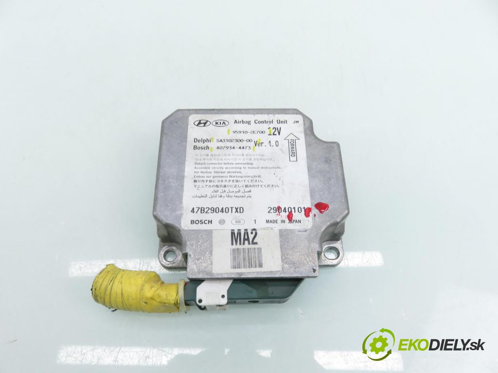 HYUNDAI TUCSON (JM) SUV 2005 83,00 2.0 CRDi 4WD 113 - D4EA 1991,00 MODUL air BAG 959102E700 ; 4079344473 ; SA310230000