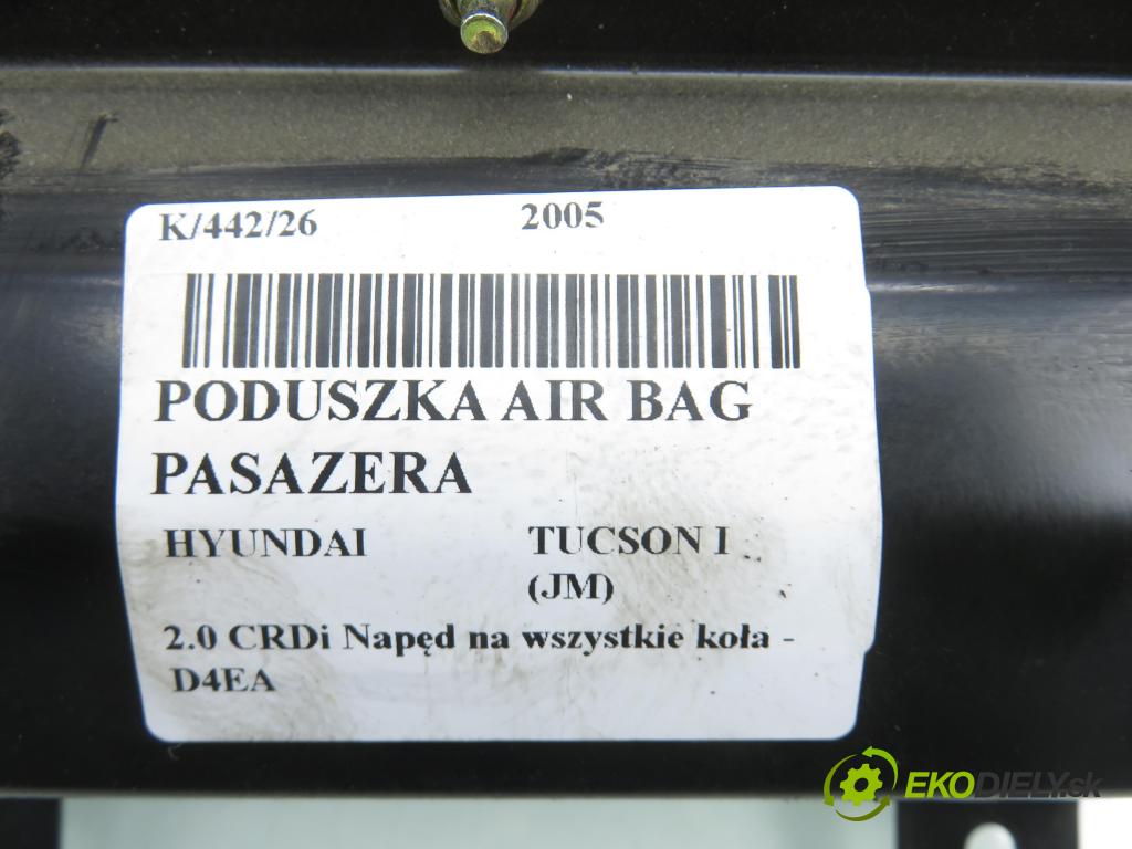 HYUNDAI TUCSON (JM) SUV 2005 83,00 2.0 CRDi 4WD 113 - D4EA 1991,00 AirBag air BAG CESTUJÍCÍ: