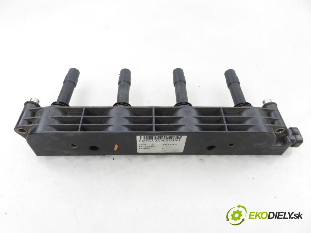 OPEL ASTRA G liftback (T98) HB 1999 55,00 1.6 8V 75 1598,00 Cievka zapaľovacia M22628