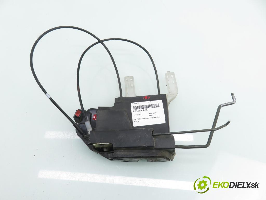 HYUNDAI TUCSON (JM) SUV 2005 83,00 2.0 CRDi 4WD 113 - D4EA 1991,00 zámok