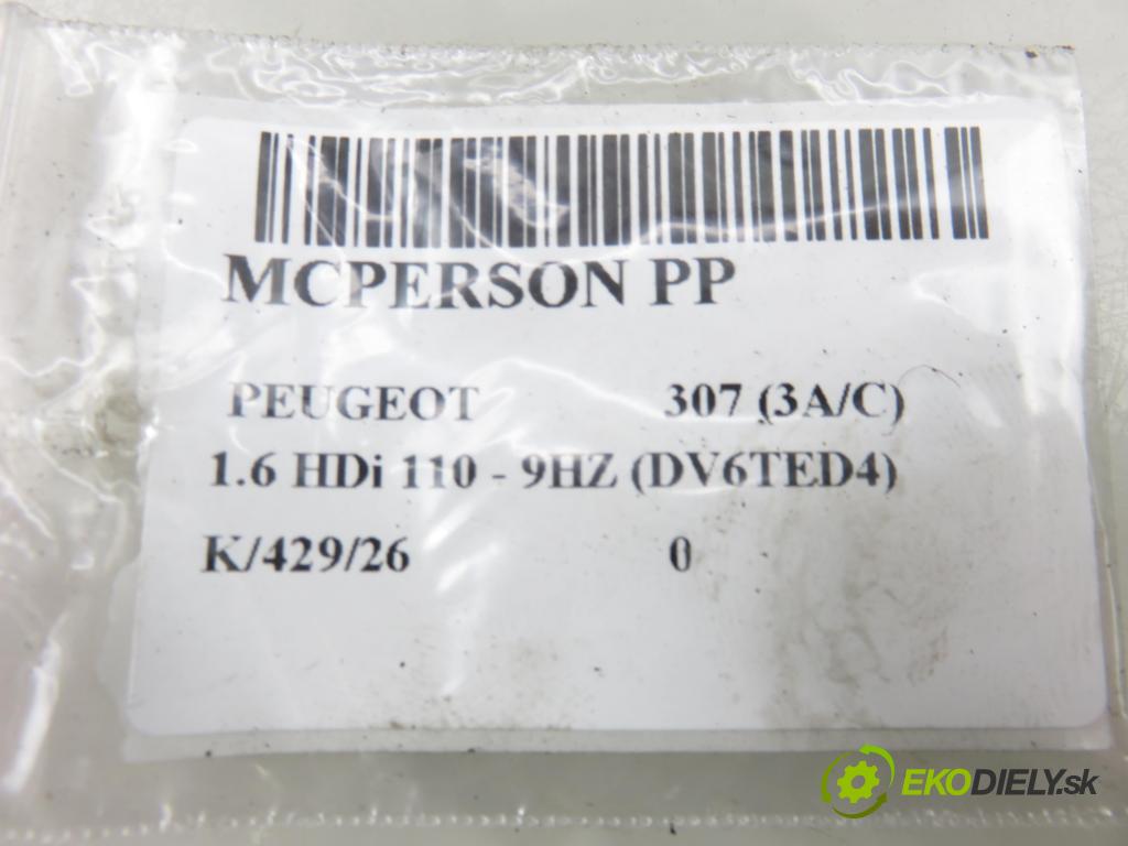 PEUGEOT 307 (3A/C) HB 2005 66,00 1.6 HDi 90 - 9HX (DV6ATED4) 1560,00 MCPERSON PP