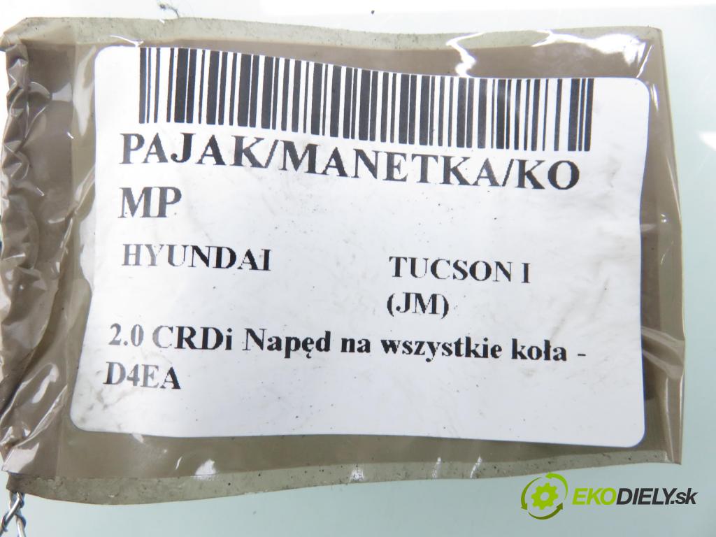 HYUNDAI TUCSON (JM) SUV 2005 83,00 2.0 CRDi 4WD 113 - D4EA 1991,00 páčka/prepínač
