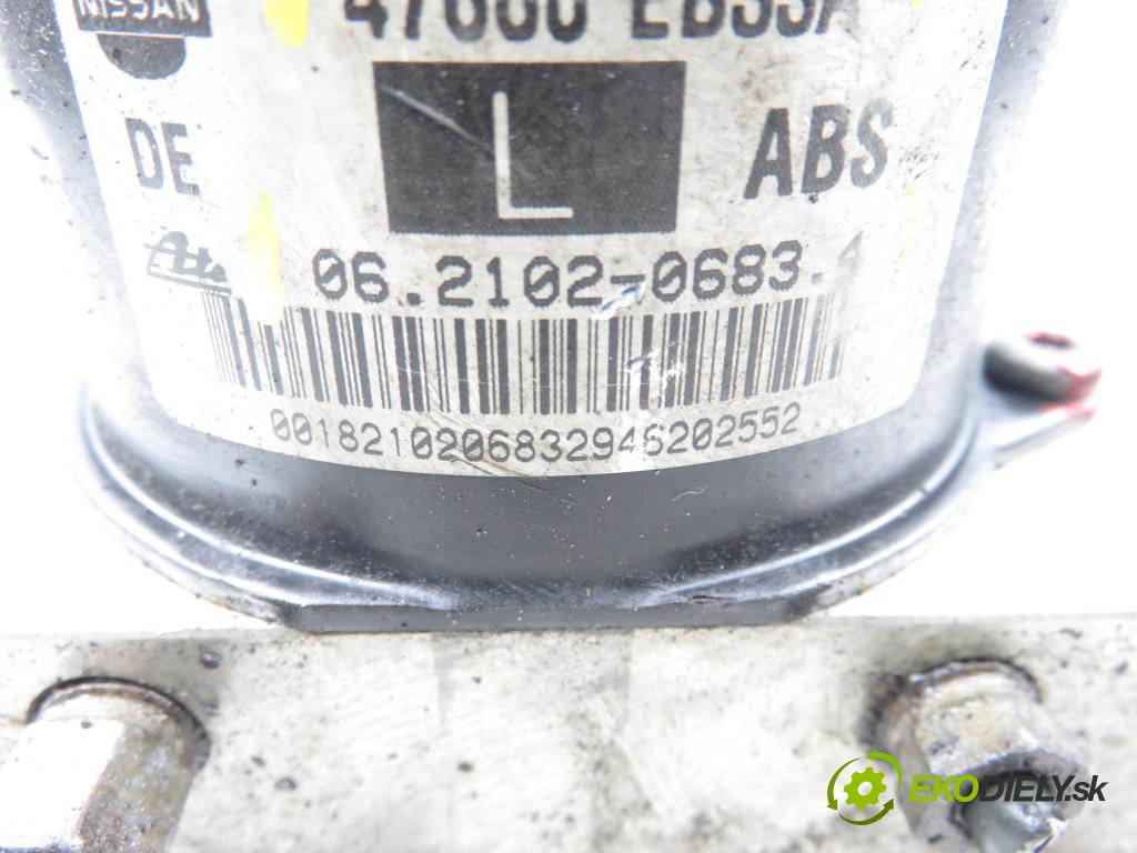 NISSAN NP300 NAVARA (D40) PICK-UP 2006 126,00 2.5 dCi 171 2488,00 Pumpa ABS 47660EB33A ; 06210908873 ; 06210206834 (Pumpa ABS)
