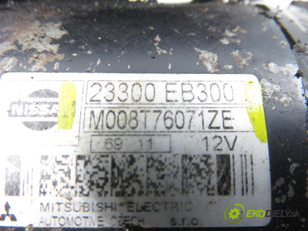 NISSAN NP300 NAVARA (D40) PICK-UP 2006 126,00 2.5 dCi 171 2488,00 Štartér 23300EB300 ; M008T76071ZE (Štartér)