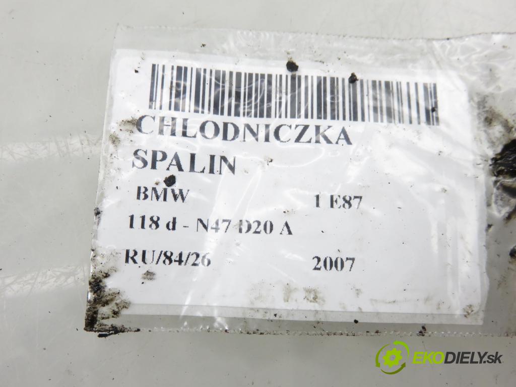 BMW 1 (E87) HB 2007 0,00 118 d - N47 D20 A 1995,00 Chladič spalín 7805189 ; 7801942 ; 70068408