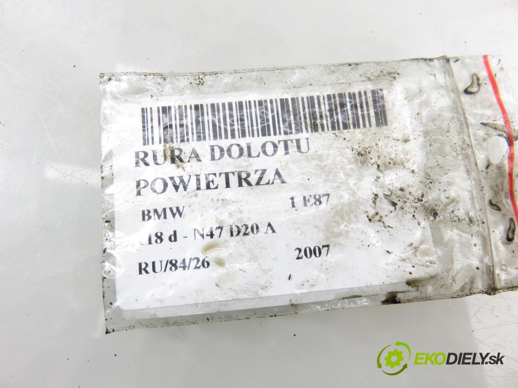 BMW 1 (E87) HB 2007 0,00 118 d - N47 D20 A 1995,00 Rúra prívodu vzduchu 7804846