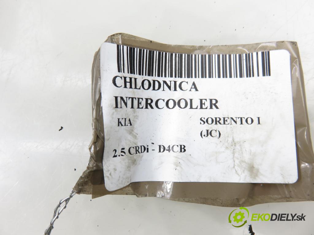 KIA SORENTO I (JC) SUV 2004 103,00 2.5 CRDi 140 - D4CB 2497,00 chladič intercooler 281904A160