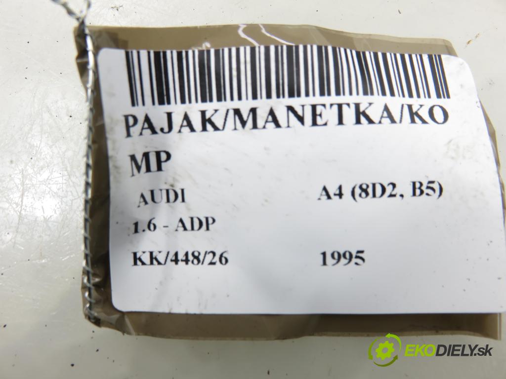 AUDI A4 (8D2, B5) SEDAN 1995 74,00 1.6 8V 100 - ADP 1595,00 páčka/prepínač 4D0953513