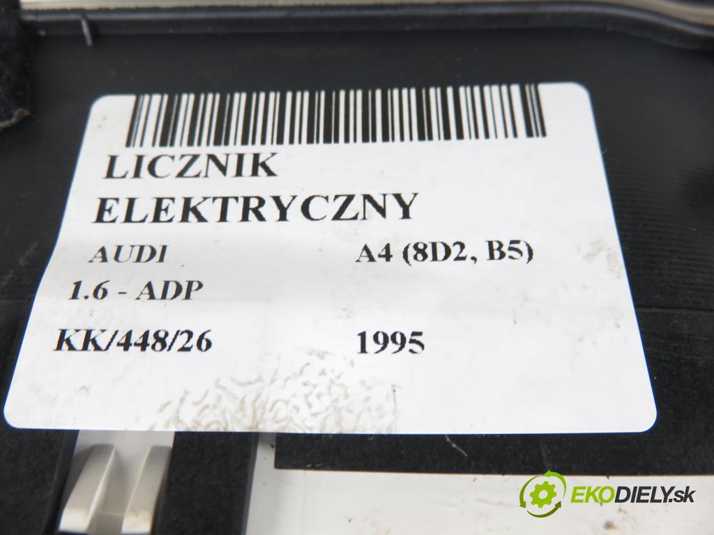 AUDI A4 (8D2, B5) SEDAN 1995 74,00 1.6 8V 100 - ADP 1595,00 prístrojovka elektrický 8D0919033C