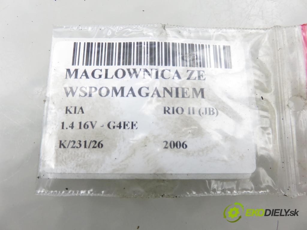 KIA RIO II (JB) HB 2006 71,00 1.4 16V - G4EE 1399,00 Riadenie ZE riadením