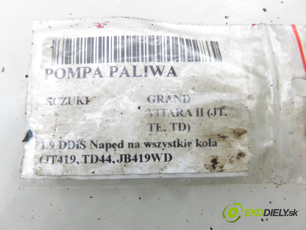 SUZUKI GRAND VITARA II (JT, TE, TD) SUV 2006 95,00 1.9 DDiS 129 4x4 - F9Q 264 1870,00 Pumpa paliva 2537355203