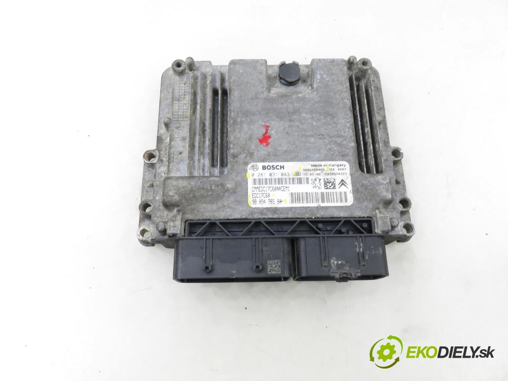 PEUGEOT 308 SW II KOMBI 2015 73,00 1.6 BlueHDi 100 - BHY (DV6FD) 1560,00 Riadiaca jednotka Motor 9809478580 ; 0281031043 ; 9806460480