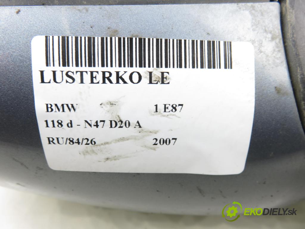 BMW 1 (E87) HB 2007 0,00 118 d - N47 D20 A 1995,00 Spätné zrkadlo LE 7129647