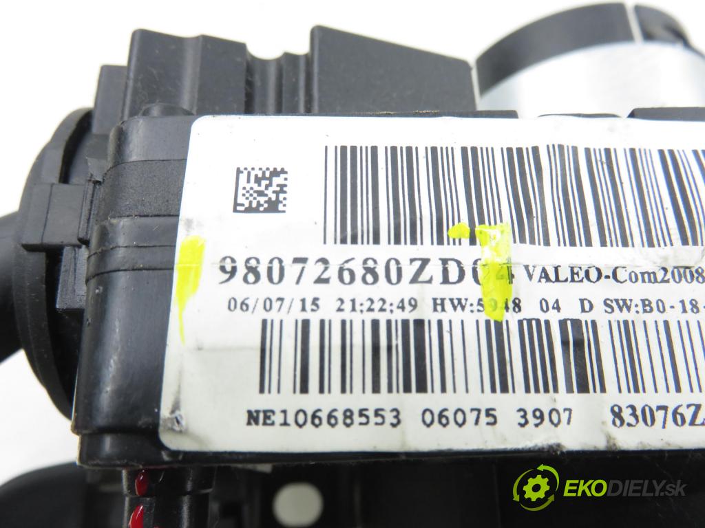 PEUGEOT 308 SW II KOMBI 2015 73,00 1.6 BlueHDi 100 - BHY (DV6FD) 1560,00 páčka/prepínač 98072680ZD