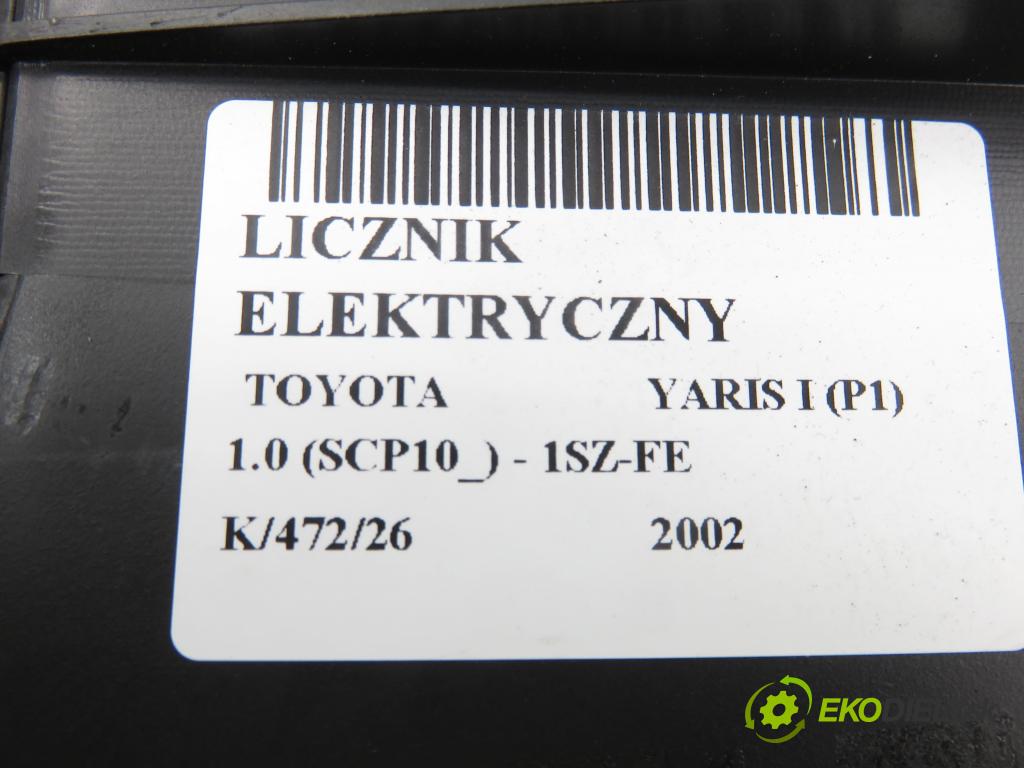 TOYOTA YARIS (_P1_) HB 2002 50,00 1.0 VVT- i 68 - 1SZ-FE 998,00 prístrojovka elektrický 21655865