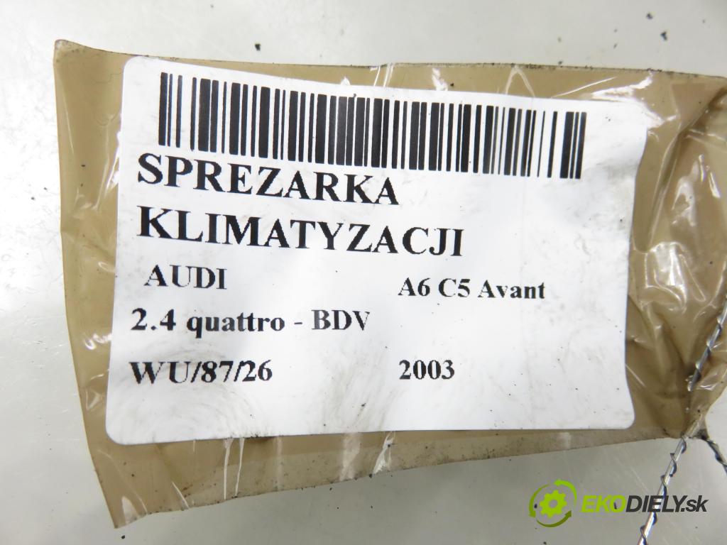 AUDI A6 Avant (4B5, C5) KOMBI 2003 125,00 2.4 quattro - BDV 2393,00 KOMPRESOR: klimatizace  (Kompresor klimatizace)