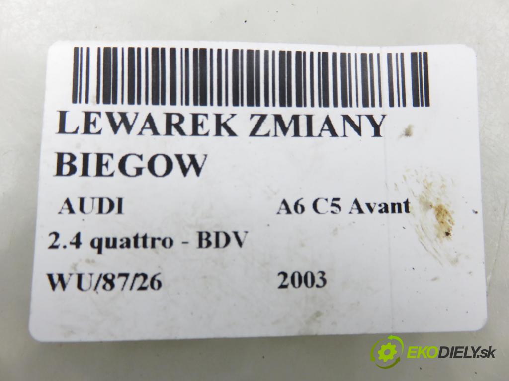 AUDI A6 Avant (4B5, C5) KOMBI 2003 125,00 2.4 quattro - BDV 2393,00 ZVEDÁK: 4B0711025F