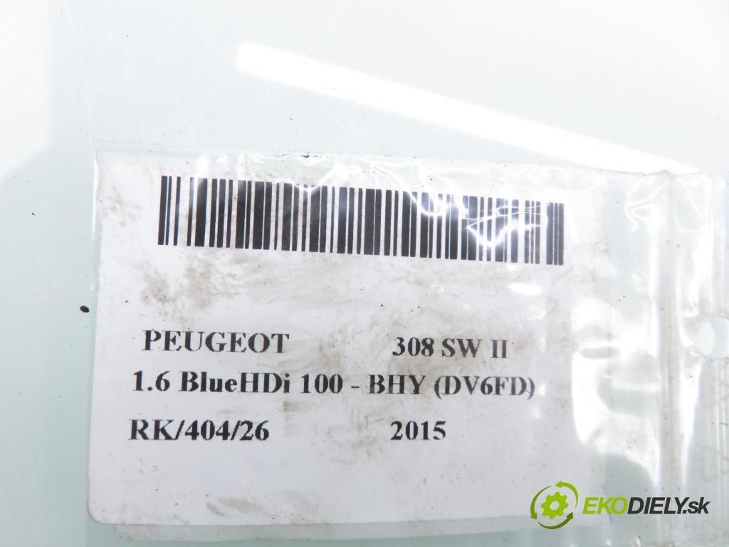 PEUGEOT 308 SW II KOMBI 2015 73,00 1.6 BlueHDi 100 - BHY (DV6FD) 1560,00 Rámček radia 9678251877