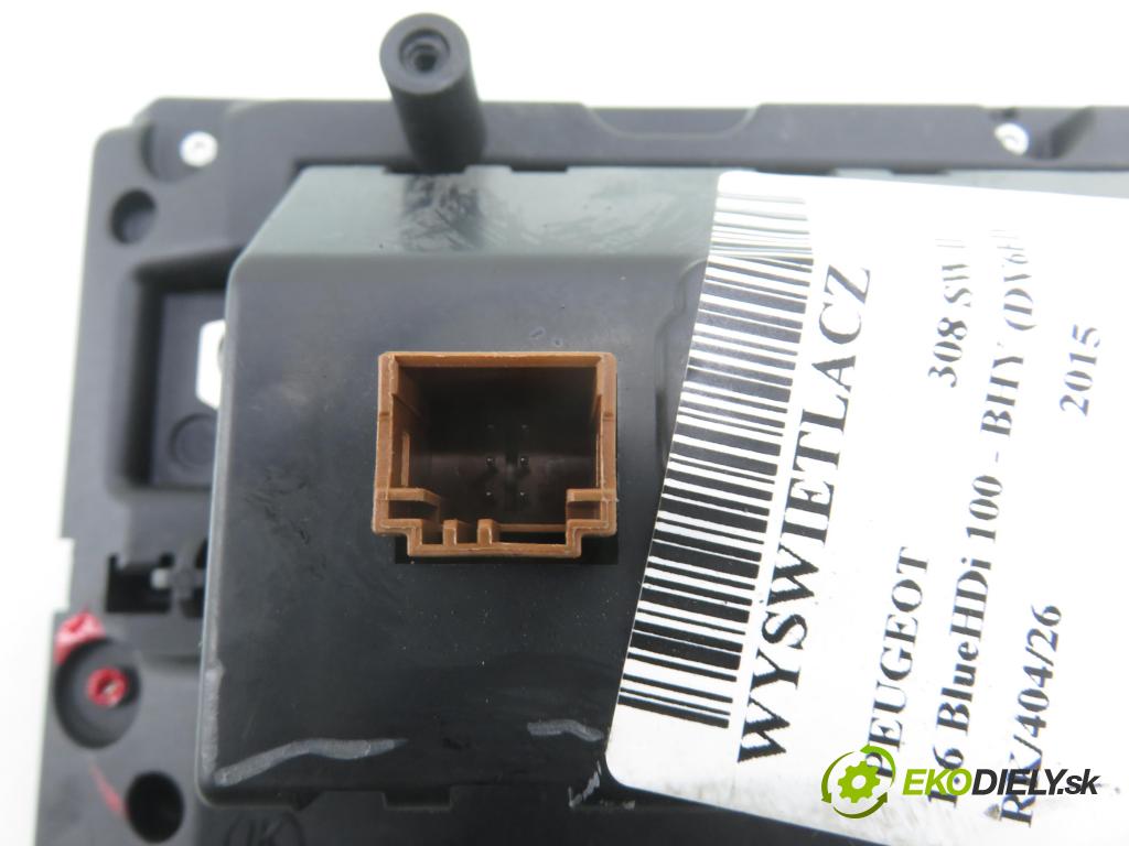 PEUGEOT 308 SW II KOMBI 2015 73,00 1.6 BlueHDi 100 - BHY (DV6FD) 1560,00 ZOBRAZIT: 9809259580 ; 96781478ZD