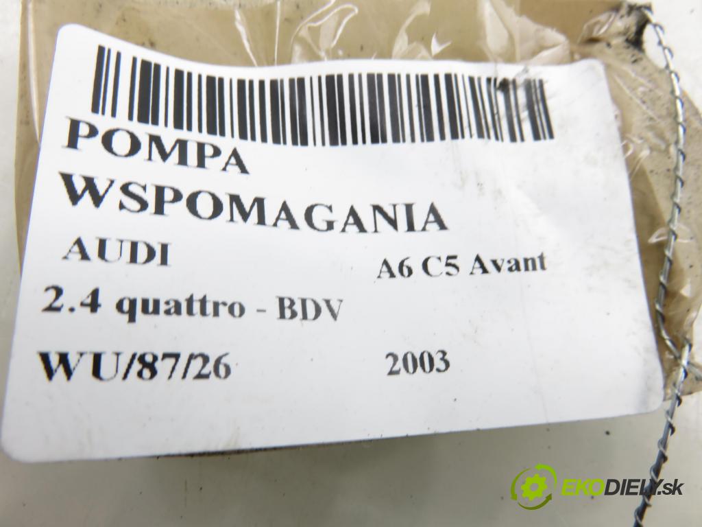 AUDI A6 Avant (4B5, C5) KOMBI 2003 125,00 2.4 quattro - BDV 2393,00 Pumpa servočerpadlo 4B0145156 (Servočerpadlo)