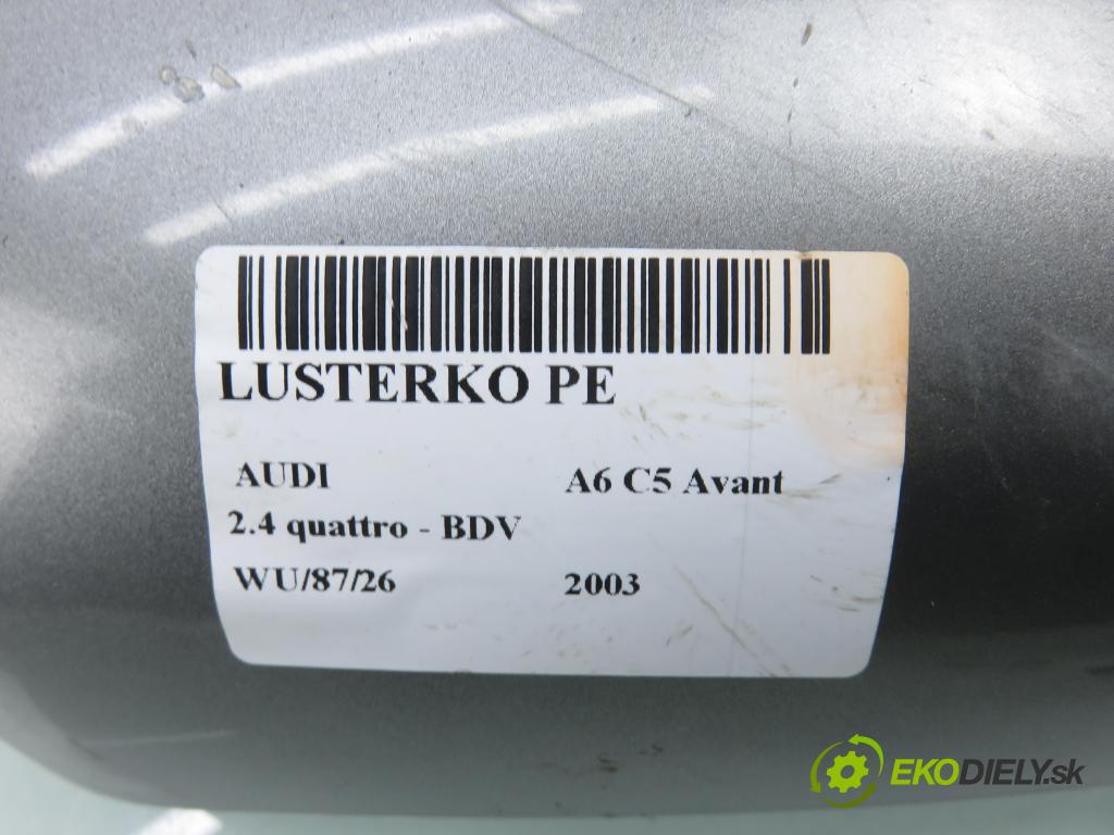 AUDI A6 Avant (4B5, C5) KOMBI 2003 125,00 2.4 quattro - BDV 2393,00 Spätné zrkadlo 