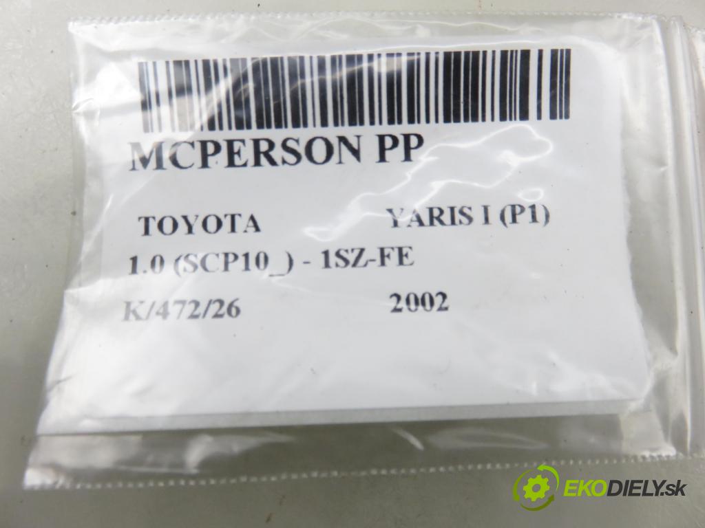 TOYOTA YARIS (_P1_) HB 2002 50,00 1.0 VVT- i 68 - 1SZ-FE 998,00 MCPERSON PP