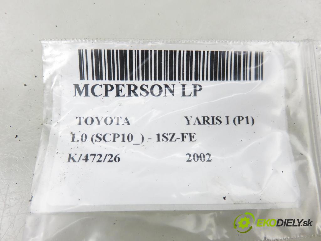 TOYOTA YARIS (_P1_) HB 2002 50,00 1.0 VVT- i 68 - 1SZ-FE 998,00 MCPERSON LP