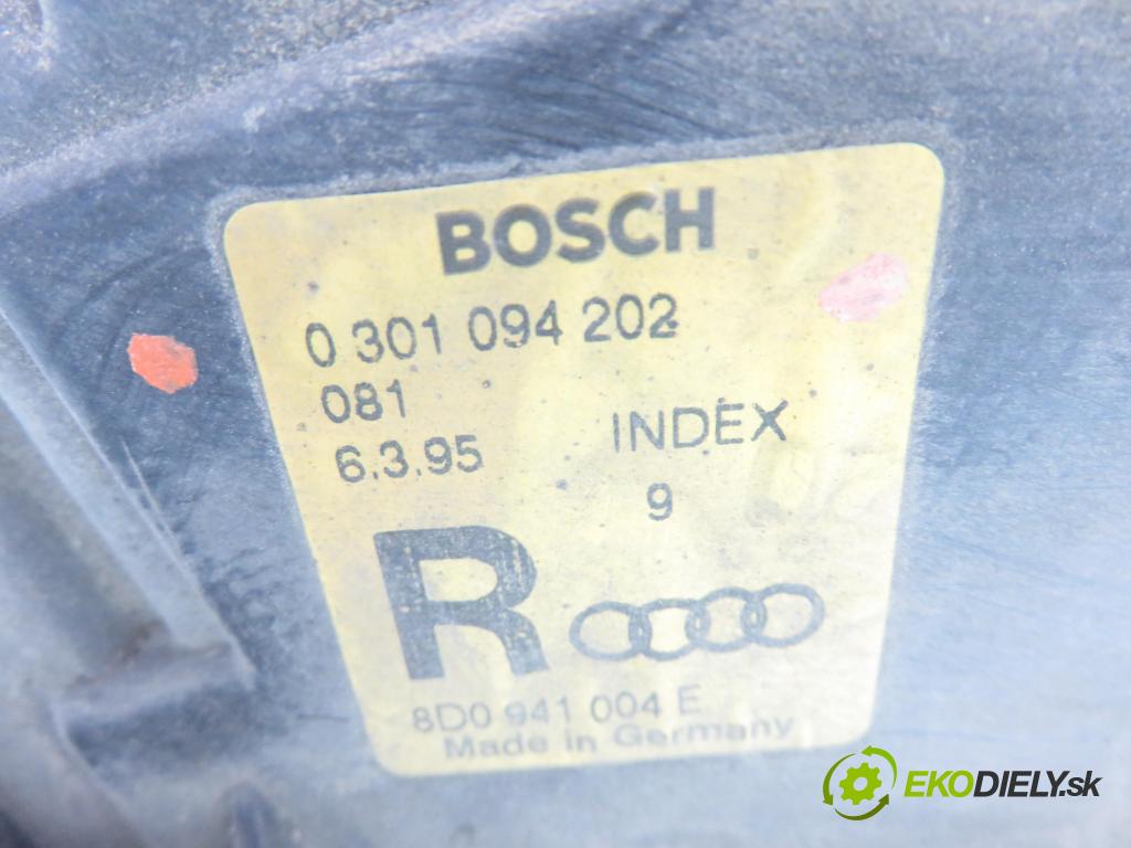 AUDI A4 (8D2, B5) SEDAN 1995 74,00 1.6 8V 100 - ADP 1595,00 světlo PP 0301094202