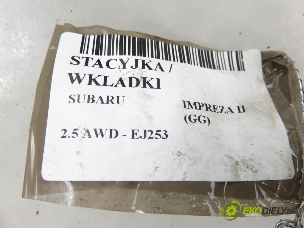 SUBARU IMPREZA kombi (GG) KOMBI 2005 123,00 2.5 167 2457,00 spinačka / zámky