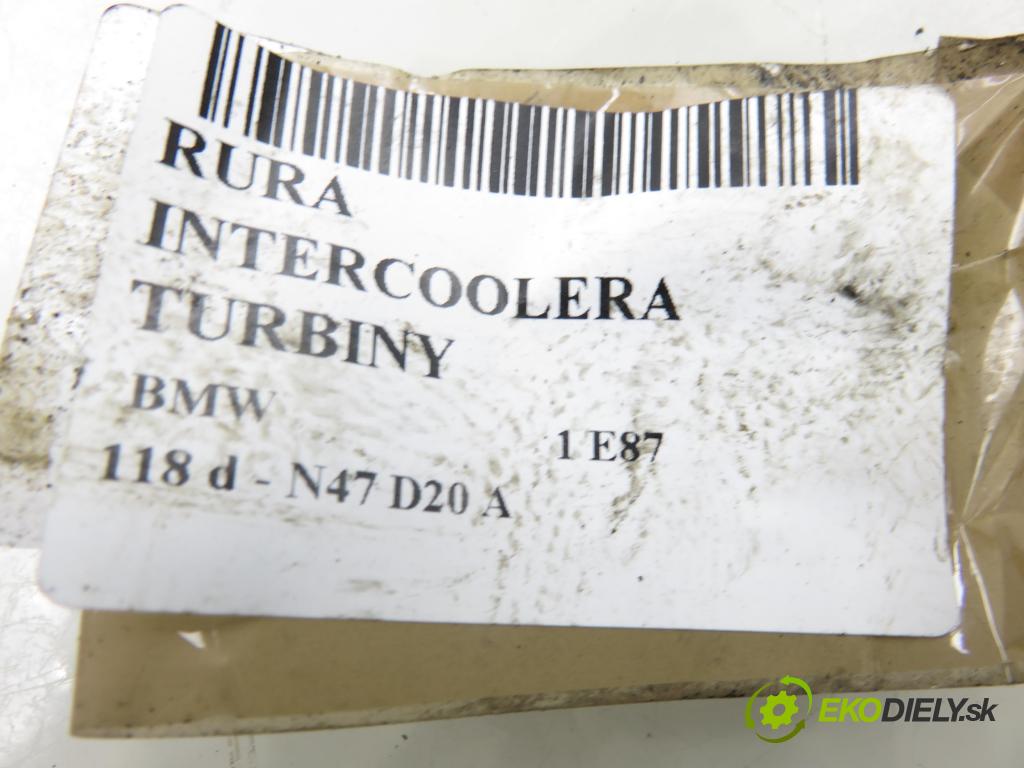 BMW 1 (E87) HB 2007 0,00 118 d - N47 D20 A 1995,00 Rúra intercoolera turba 7797481 ; 7797480