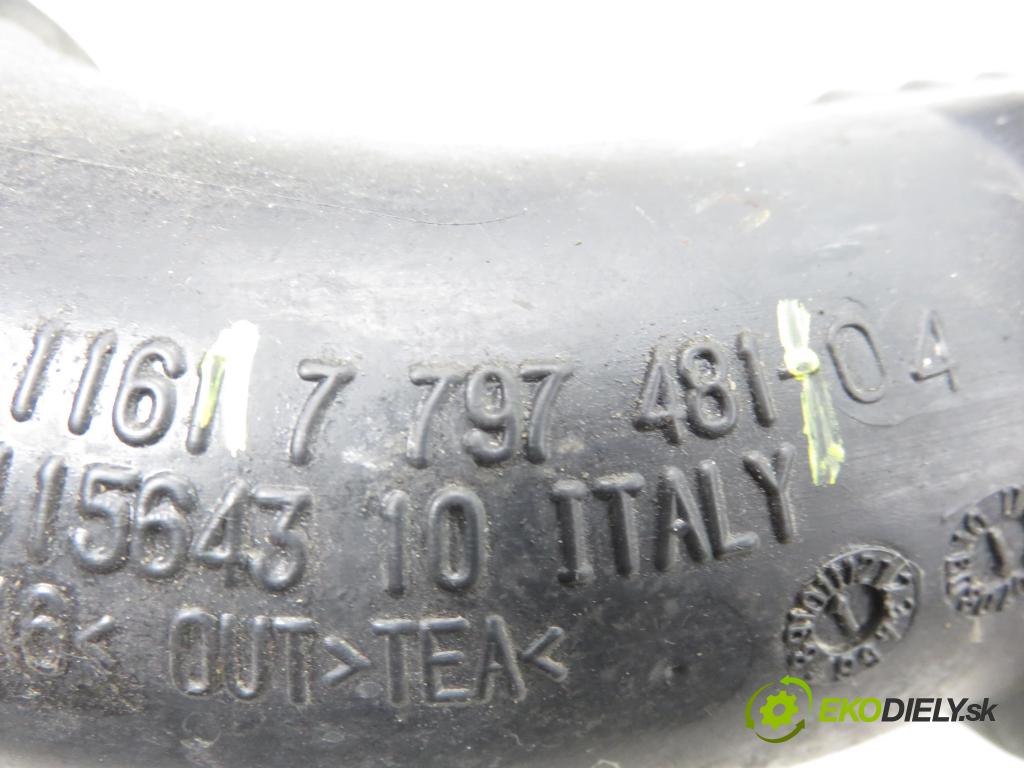 BMW 1 (E87) HB 2007 0,00 118 d - N47 D20 A 1995,00 Rúra intercoolera turba 7797481 ; 7797480