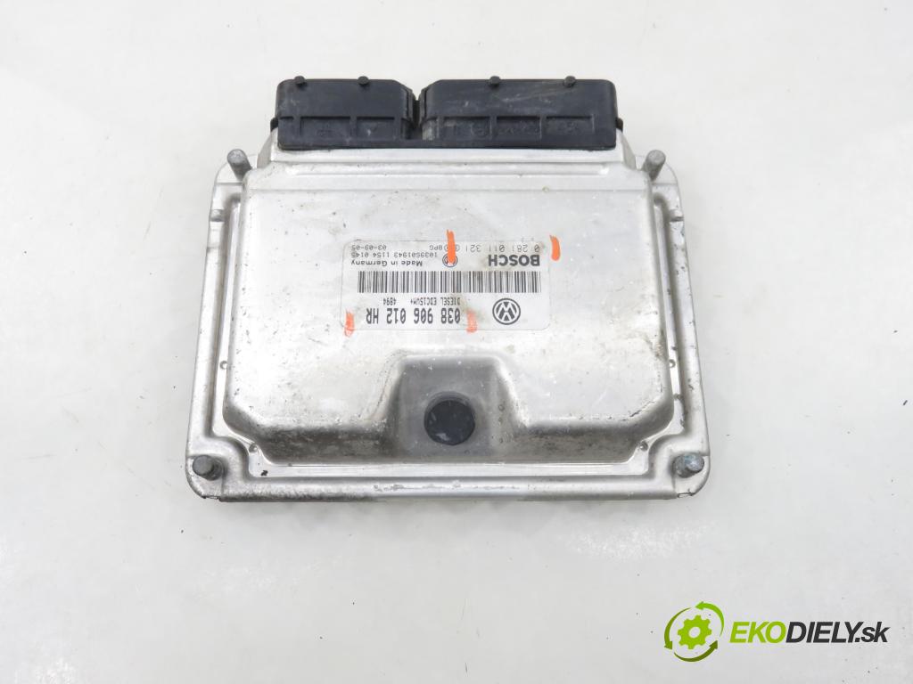 SKODA FABIA I (6Y2) HB 2004 47,00 1.9 SDI - ASY 1896,00 Riadiaca jednotka Motor 038906012HR ; 0281011321