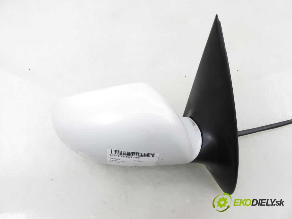 SKODA FABIA I (6Y2) HB 2004 47,00 1.9 SDI - ASY 1896,00 zpětné zrcátko PM