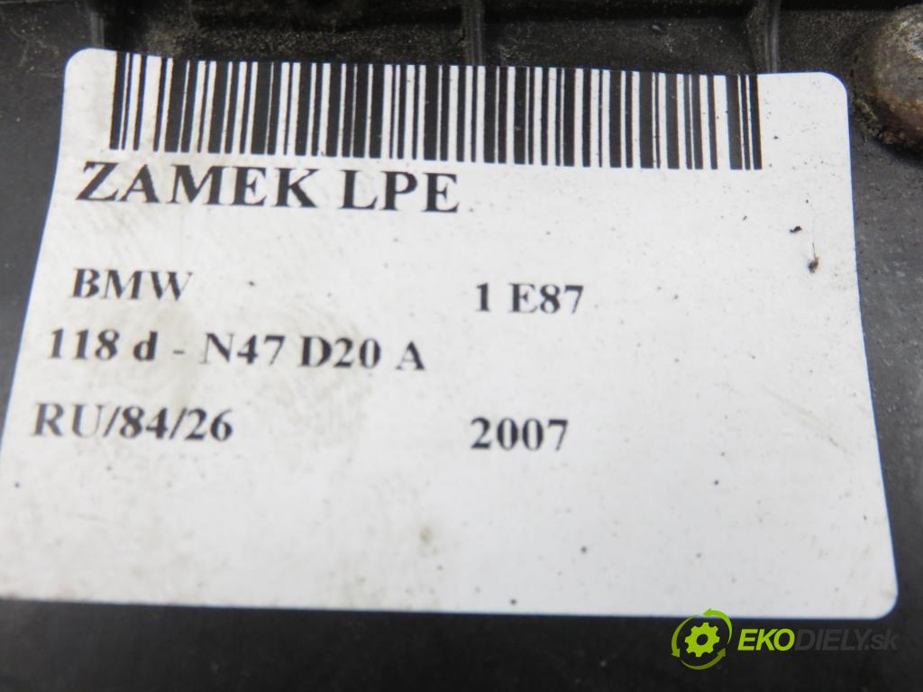 BMW 1 (E87) HB 2007 0,00 118 d - N47 D20 A 1995,00 zámok 7202149