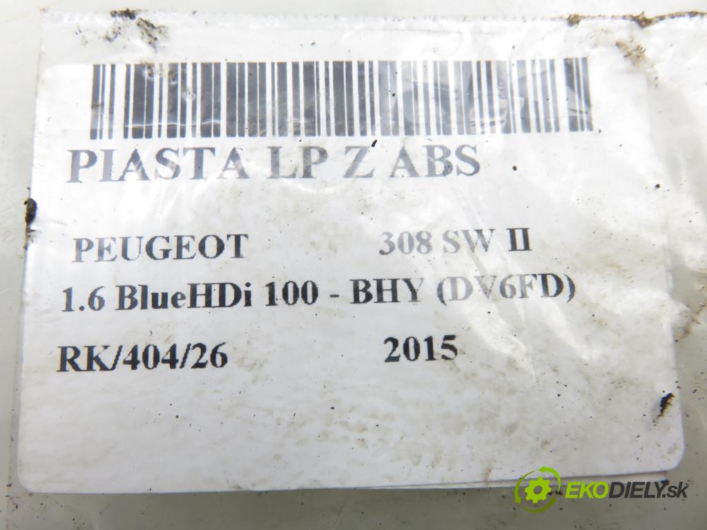 PEUGEOT 308 SW II KOMBI 2015 73,00 1.6 BlueHDi 100 - BHY (DV6FD) 1560,00 náboj LP ABS