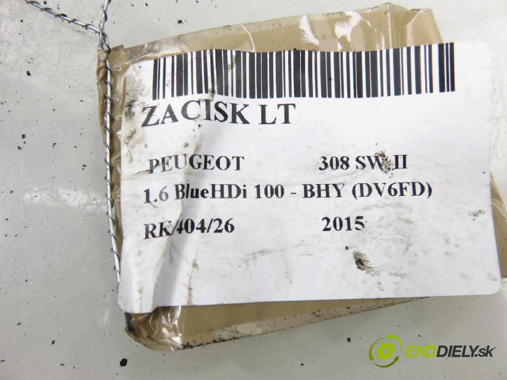 PEUGEOT 308 SW II KOMBI 2015 73,00 1.6 BlueHDi 100 - BHY (DV6FD) 1560,00 Brzdič strmeň LT 967074048 ; 967074048A