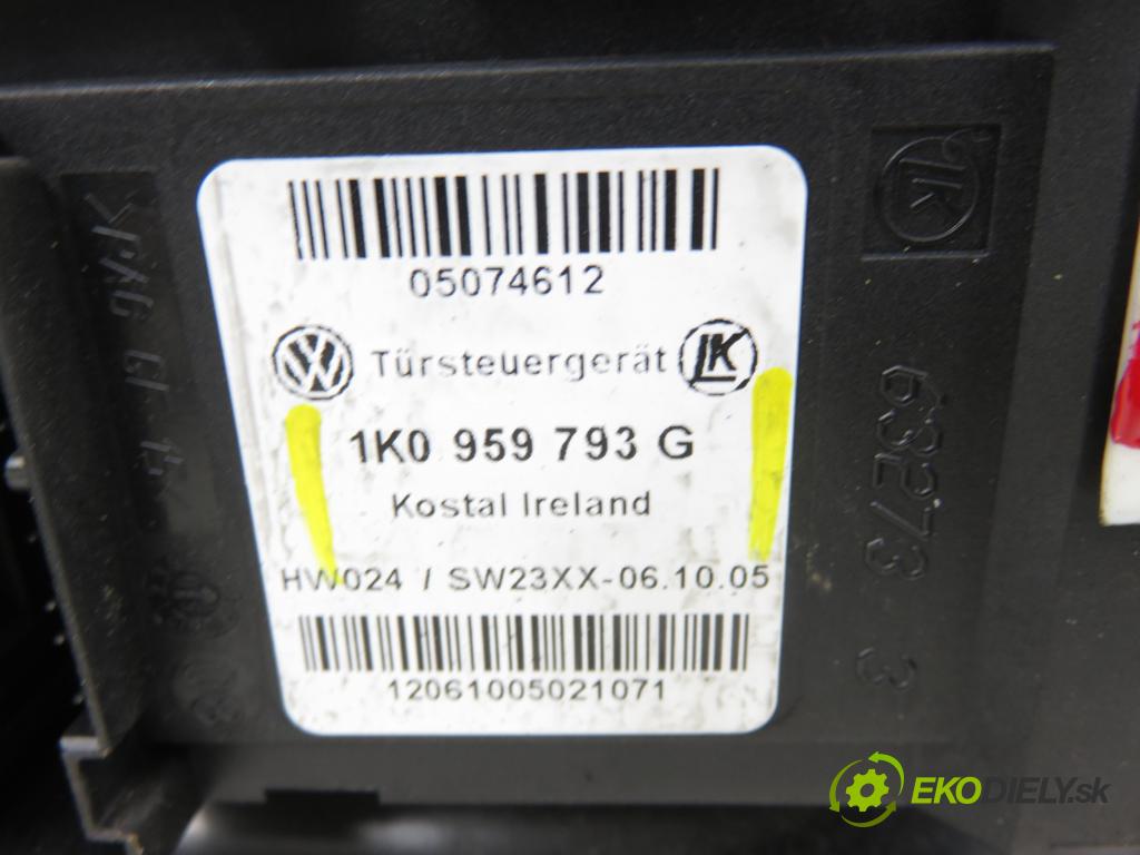 VW PASSAT B6 Variant (3C5) KOMBI 2005 77,00 1.9 TDI - BKC 1896,00 Mechanizmus okien 1K0959793G ; 1K0959701K ; 3C1837755F