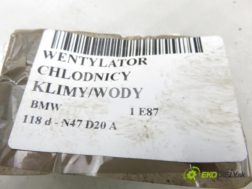 BMW 1 (E87) HB 2007 0,00 118 d - N47 D20 A 1995,00 Ventilátor chladič klíma/voda 7801993 ; 7561711 ; 1137328144