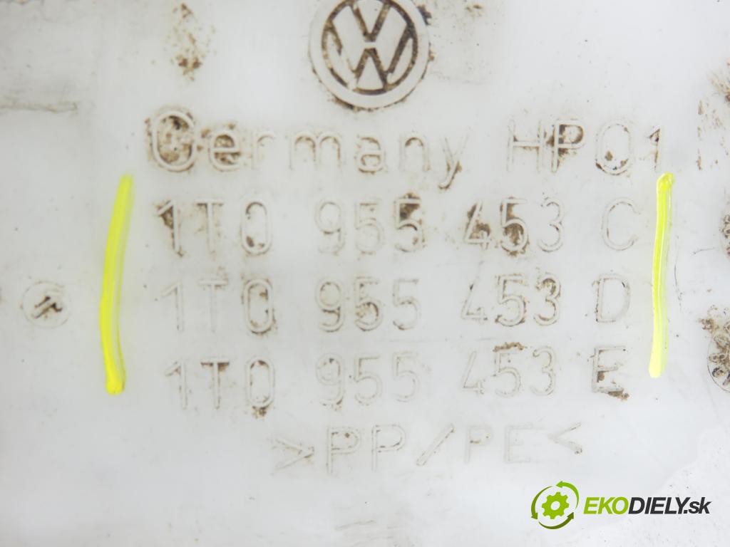 VW TOURAN (1T1, 1T2) MINIVAN 2005 103,00 2.0 TDI 16V 140 - BKD 1968,00 Nádržka ostrekovačov 1T0955453C ; 1T0955453D ; 1T0955453E (Kľučka dverí ostatné)