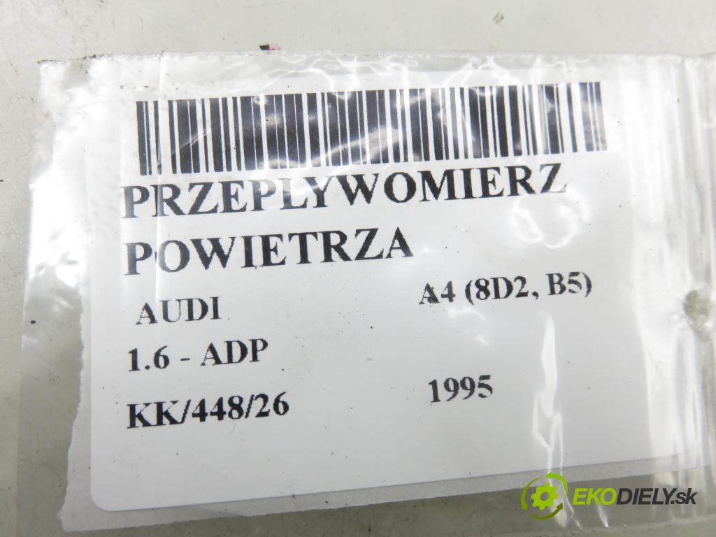 AUDI A4 (8D2, B5) SEDAN 1995 74,00 1.6 8V 100 - ADP 1595,00 váha vzduchu vzduchu 037906461B ; AFH6010A