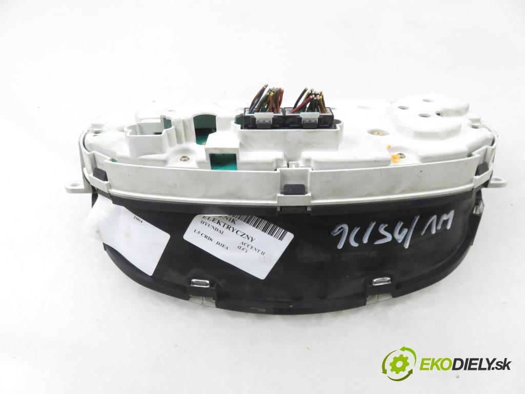 HYUNDAI ACCENT II (LC) LIFTBACK 2004 60,00 1.5 CRDi - D3EA 1493,00 Prístrojovka elektrický 9400825600