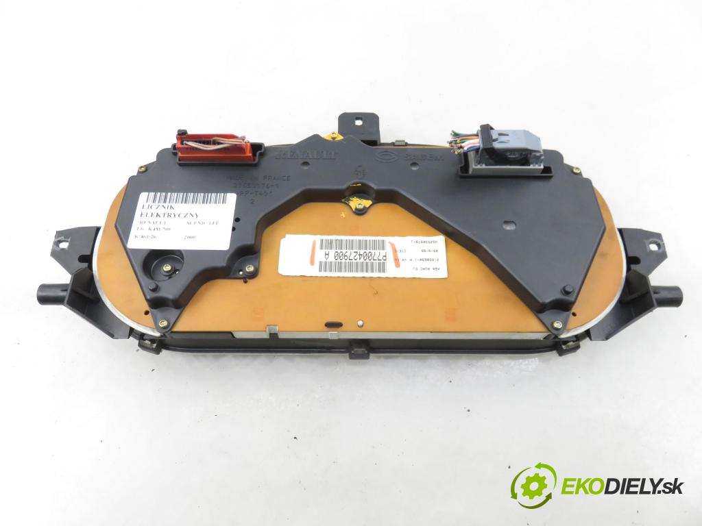 RENAULT SCENIC I (JA0/1_) MINIVAN 2000 79,00 1.6 - K4M 709 1598,00 Prístrojovka elektrický P7700427900A