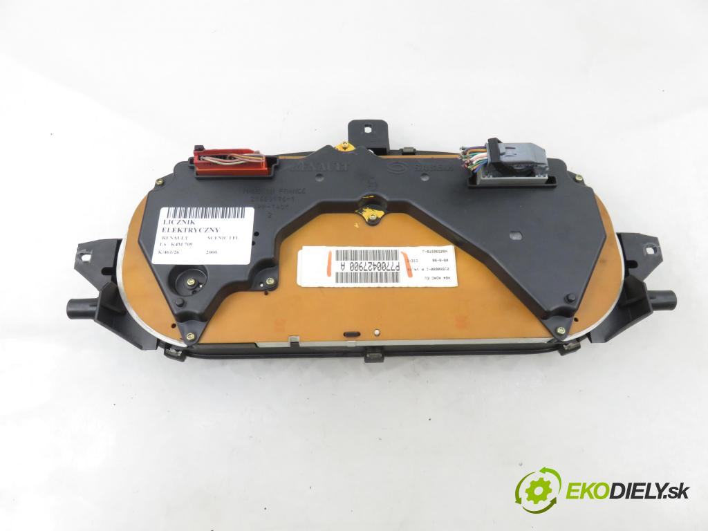 RENAULT SCENIC I (JA0/1_) MINIVAN 2000 79,00 1.6 - K4M 709 1598,00 Prístrojovka elektrický P7700427900A
