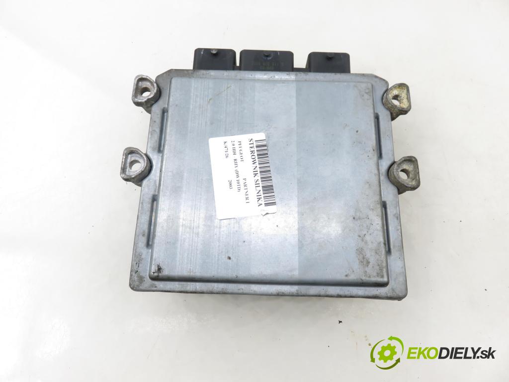 PEUGEOT PARTNER Combispace (5F) KOMBIVAN 2003 66,00 2.0 HDI - RHY (DW10TD) 1997,00 Riadiaca jednotka Motor 5WS40049CT ; 9650517880 ; 9647423380