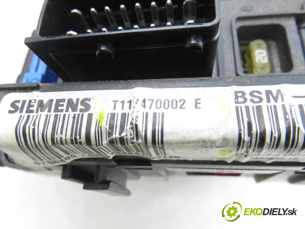 PEUGEOT PARTNER Combispace (5F) KOMBIVAN 2003 66,00 2.0 HDI - RHY (DW10TD) 1997,00 MODUL BSM T118470002E ; 9643498980