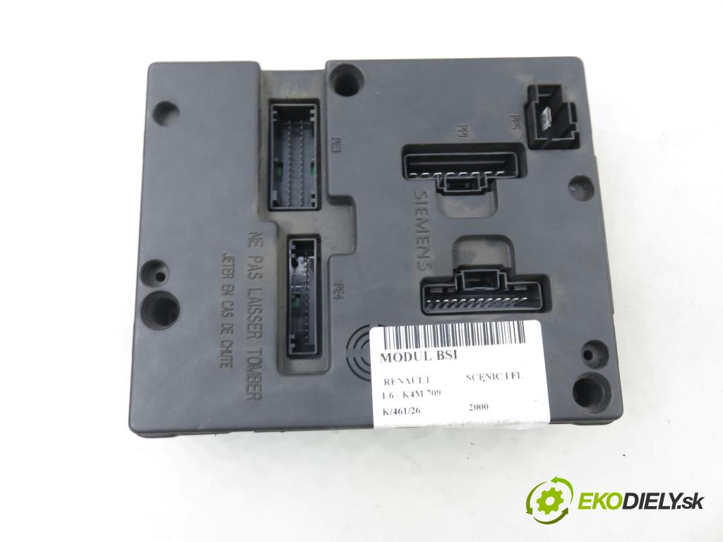 RENAULT SCENIC I (JA0/1_) MINIVAN 2000 79,00 1.6 - K4M 709 1598,00 MODUL BSI S108502600 ; 7700436246