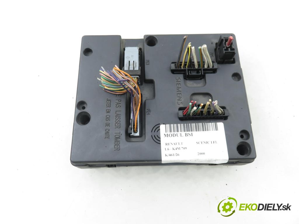 RENAULT SCENIC I (JA0/1_) MINIVAN 2000 79,00 1.6 - K4M 709 1598,00 MODUL BSI S108502600 ; 7700436246