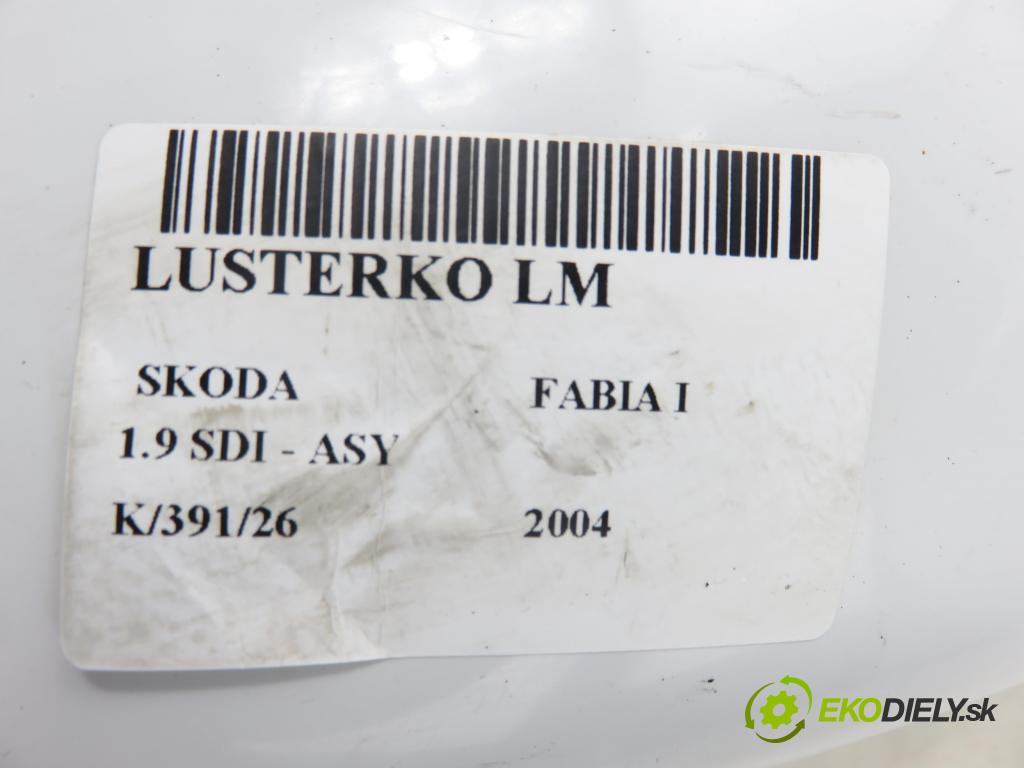 SKODA FABIA I (6Y2) HB 2004 47,00 1.9 SDI - ASY 1896,00 Spätné zrkadlo