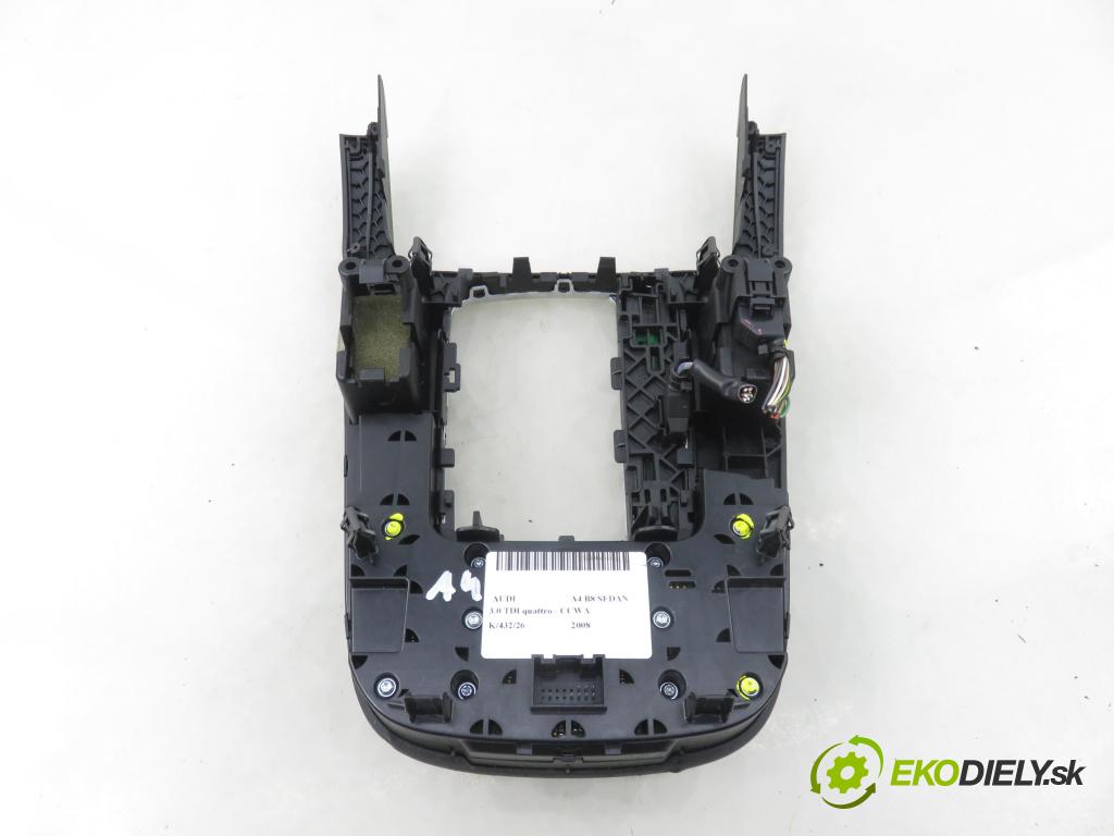 AUDI A4 (8K2, B8) SEDAN 2008 176,00 3.0 TDI quattro - CCWA 2967,00 Panel ovládania IDRIVE 8T0919609