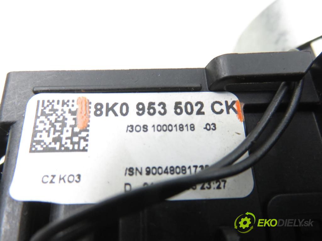 AUDI A4 (8K2, B8) SEDAN 2008 176,00 3.0 TDI quattro - CCWA 2967,00 PAKA/ŘAZENÍ/SADA: 8K0953502CK